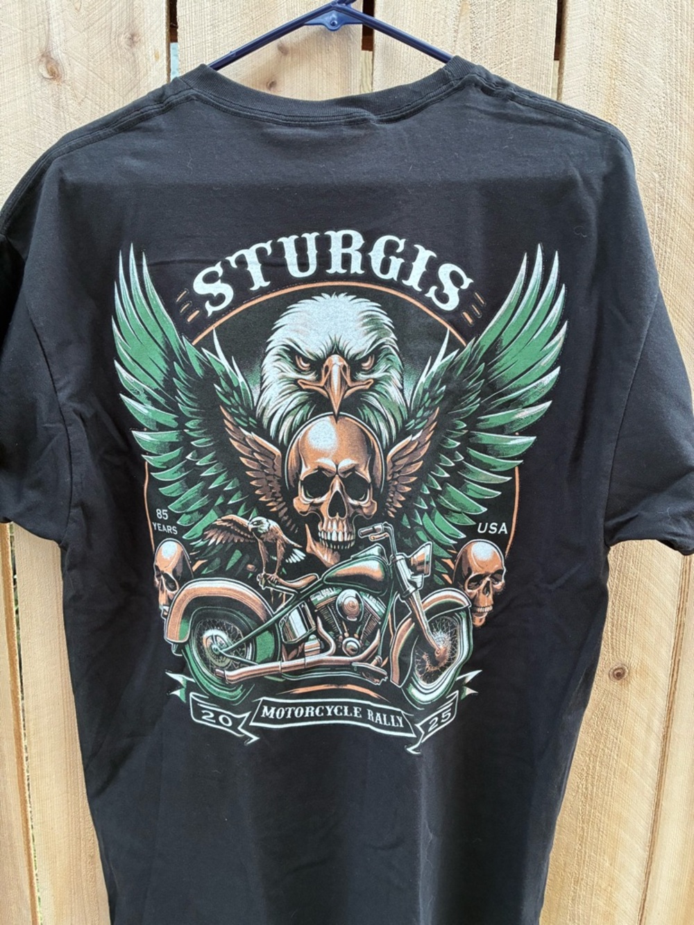 2025 Sturgis Eagle & Motorcycle Graphic Tee